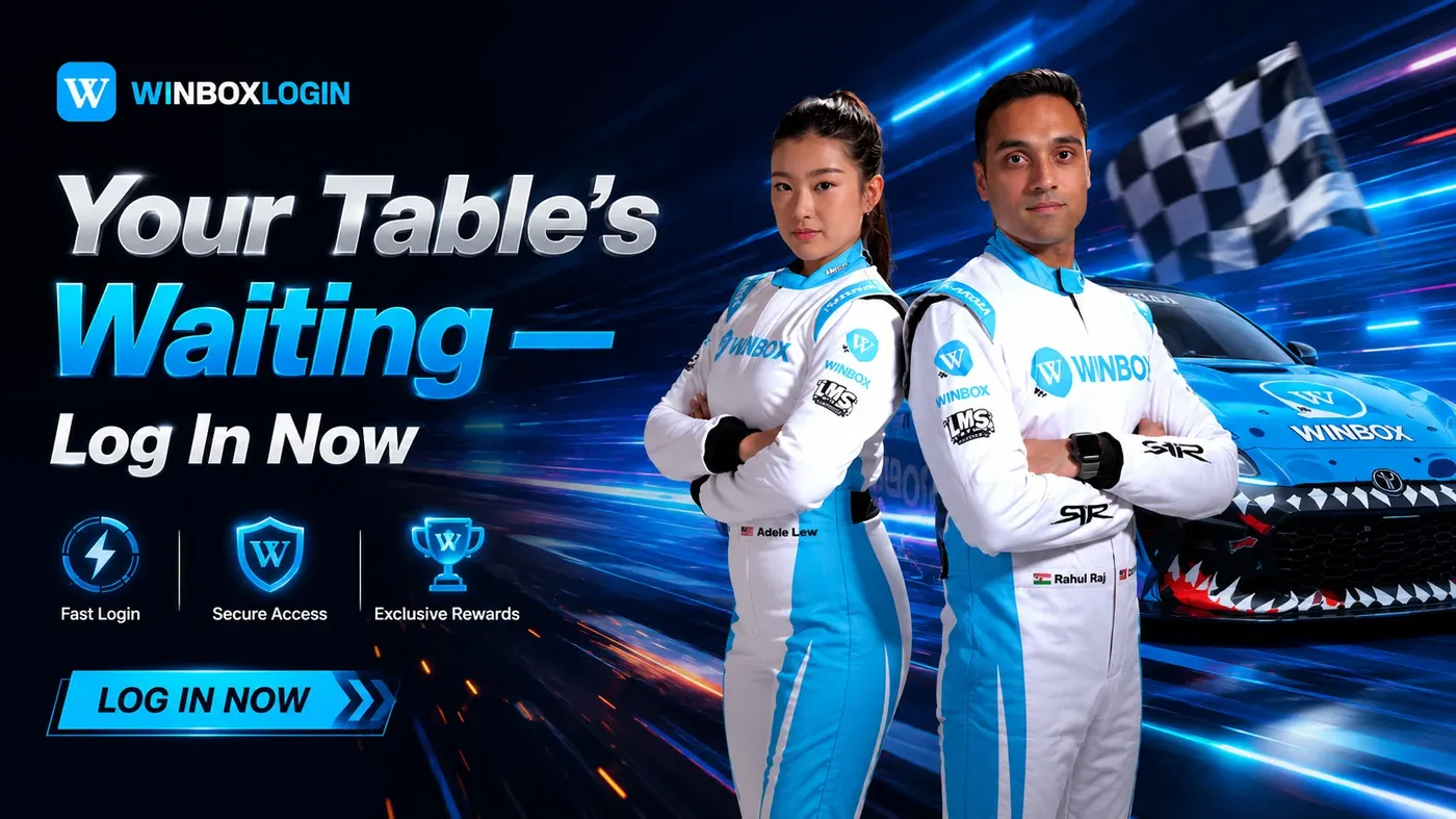 Winbox login — your table's waiting, log in now