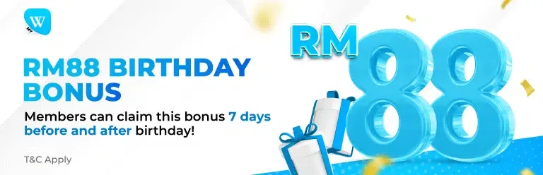 RM88 Birthday Bonus