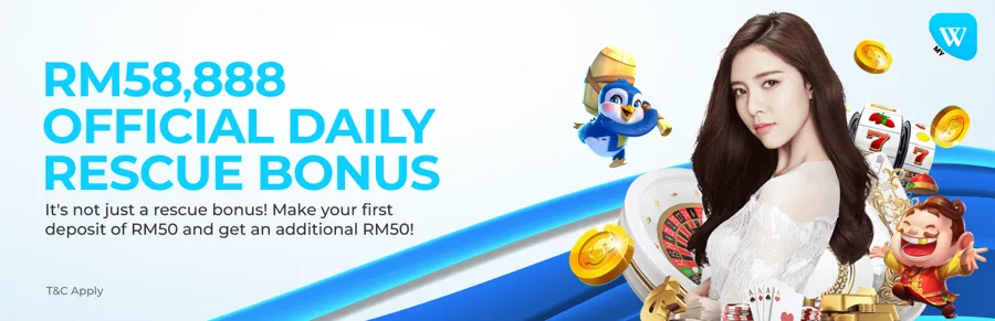 RM58,888 Daily Rescue Bonus
